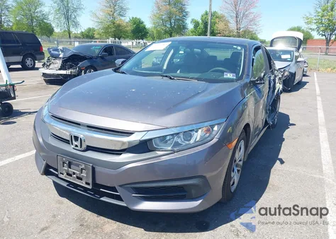 2017 Honda Civic Lx from USA, damaged, VIN 19XFC2F52HE203362